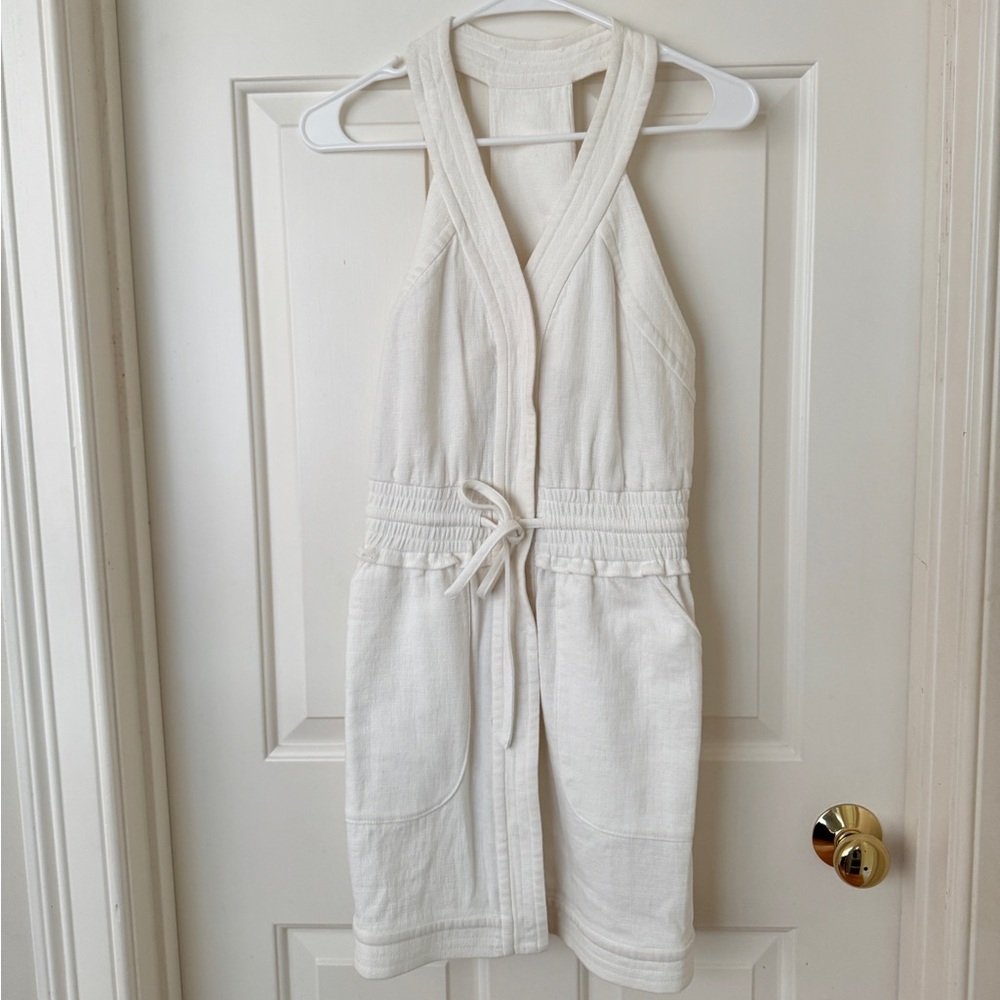 Rebecca Minkoff Royal Racerback White Mini Dress